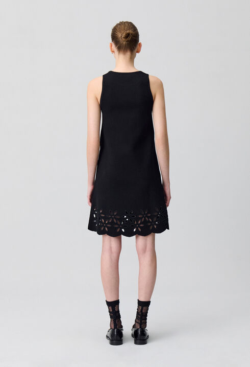 Kurzes Kleid aus Feinstrick