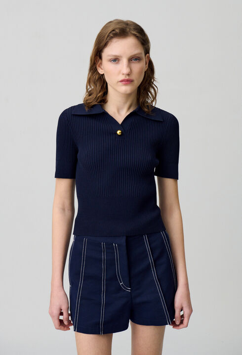 Top maille fine