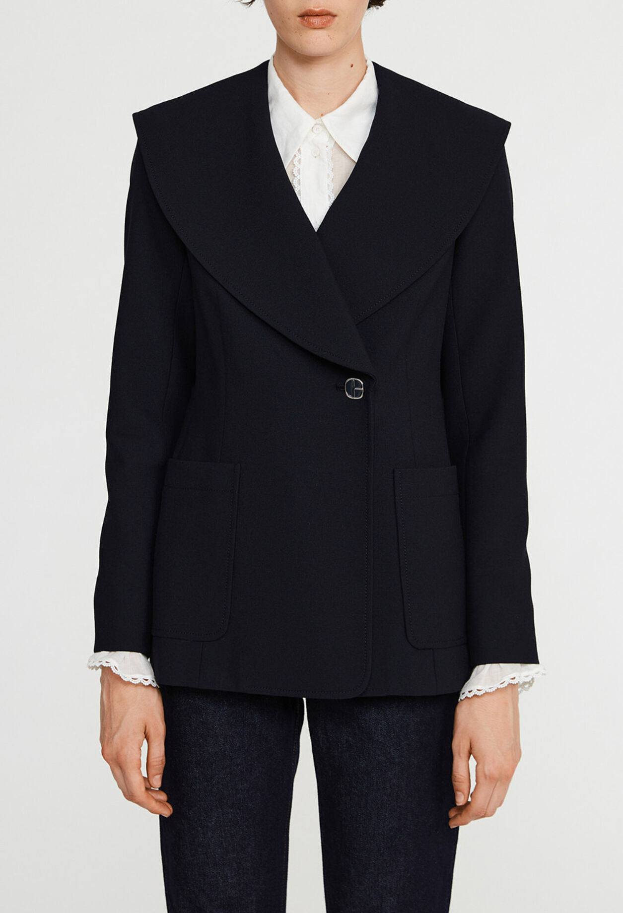Veste à col marin
