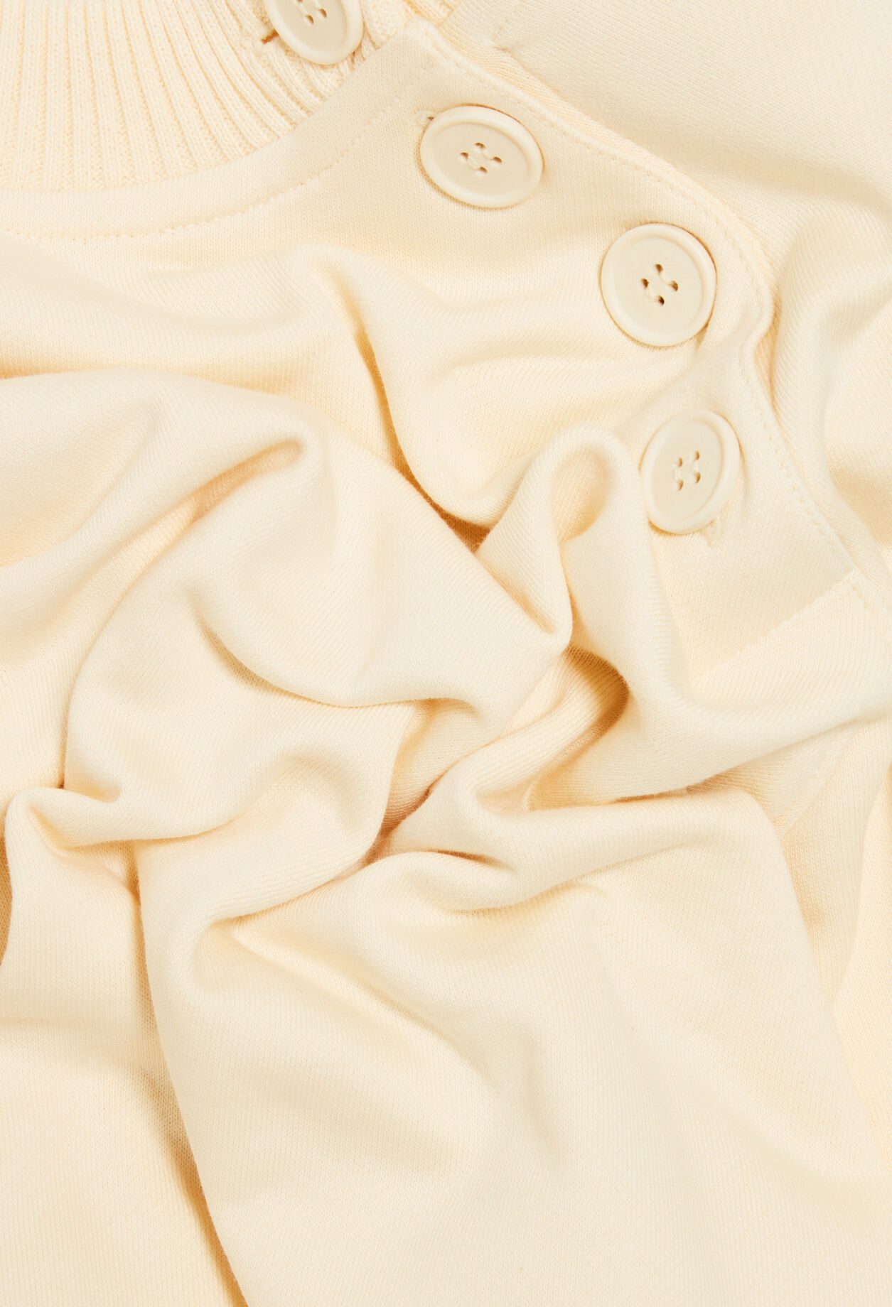 Button sweatshirt