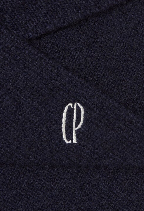 Wool and cashmere scarf