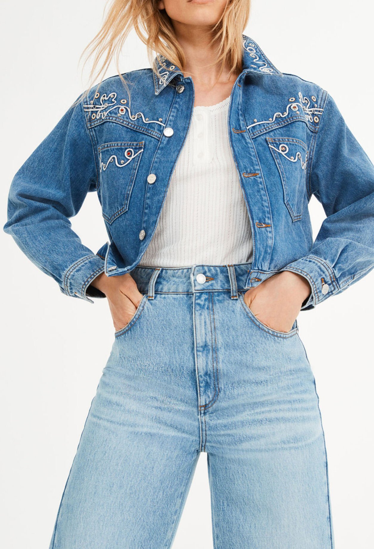 Blouson en denim