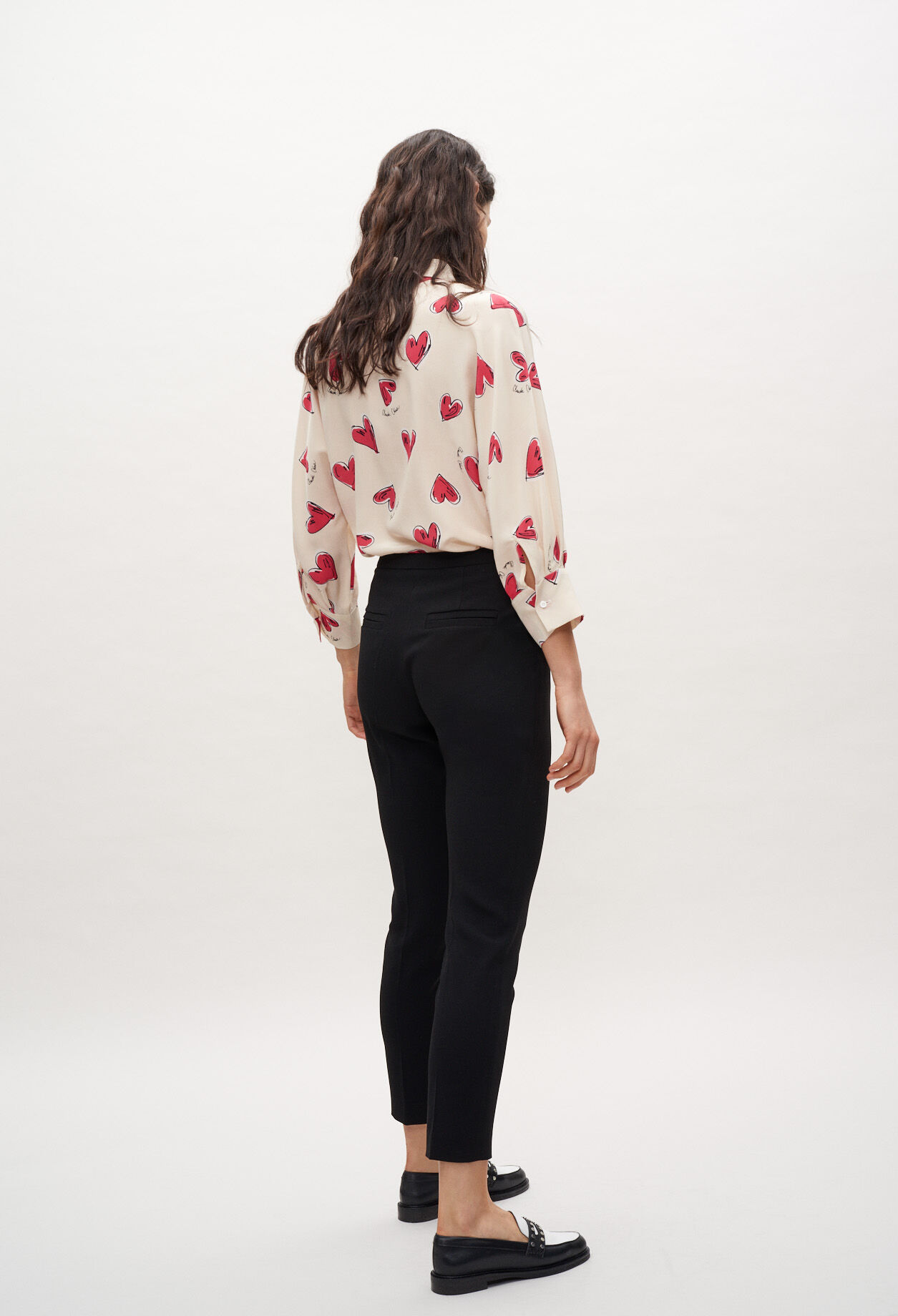 Flowing printed shirt