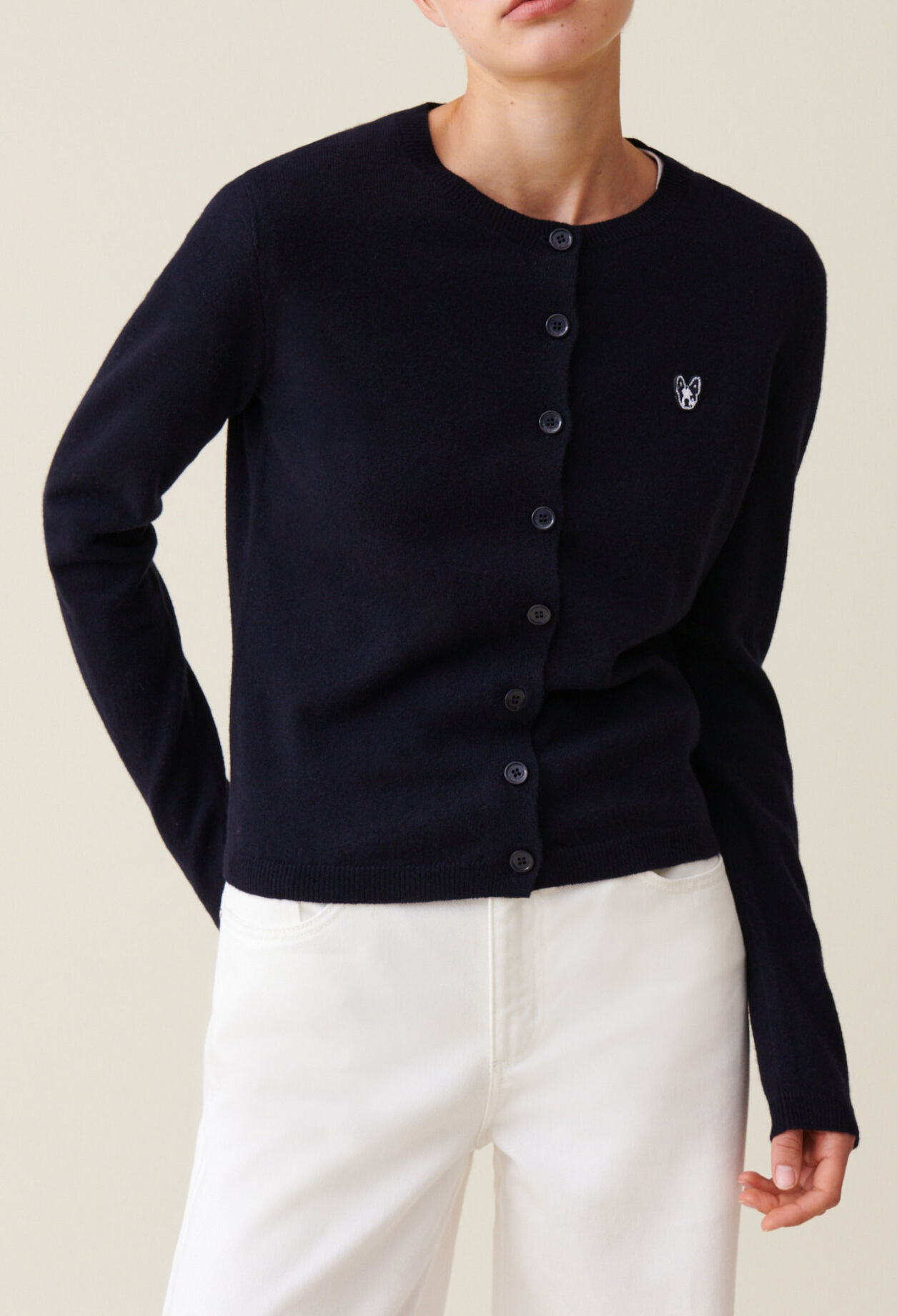 Jean Toto Wollcardigan
