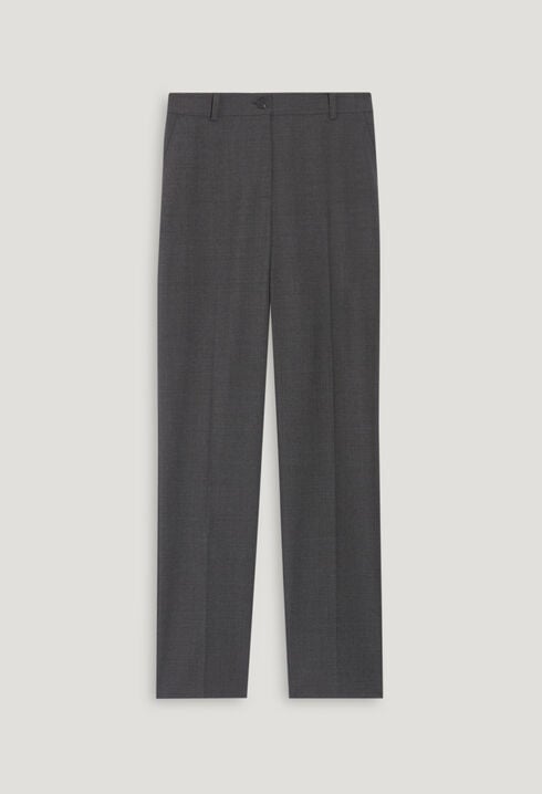 Flecked grey suit trousers
