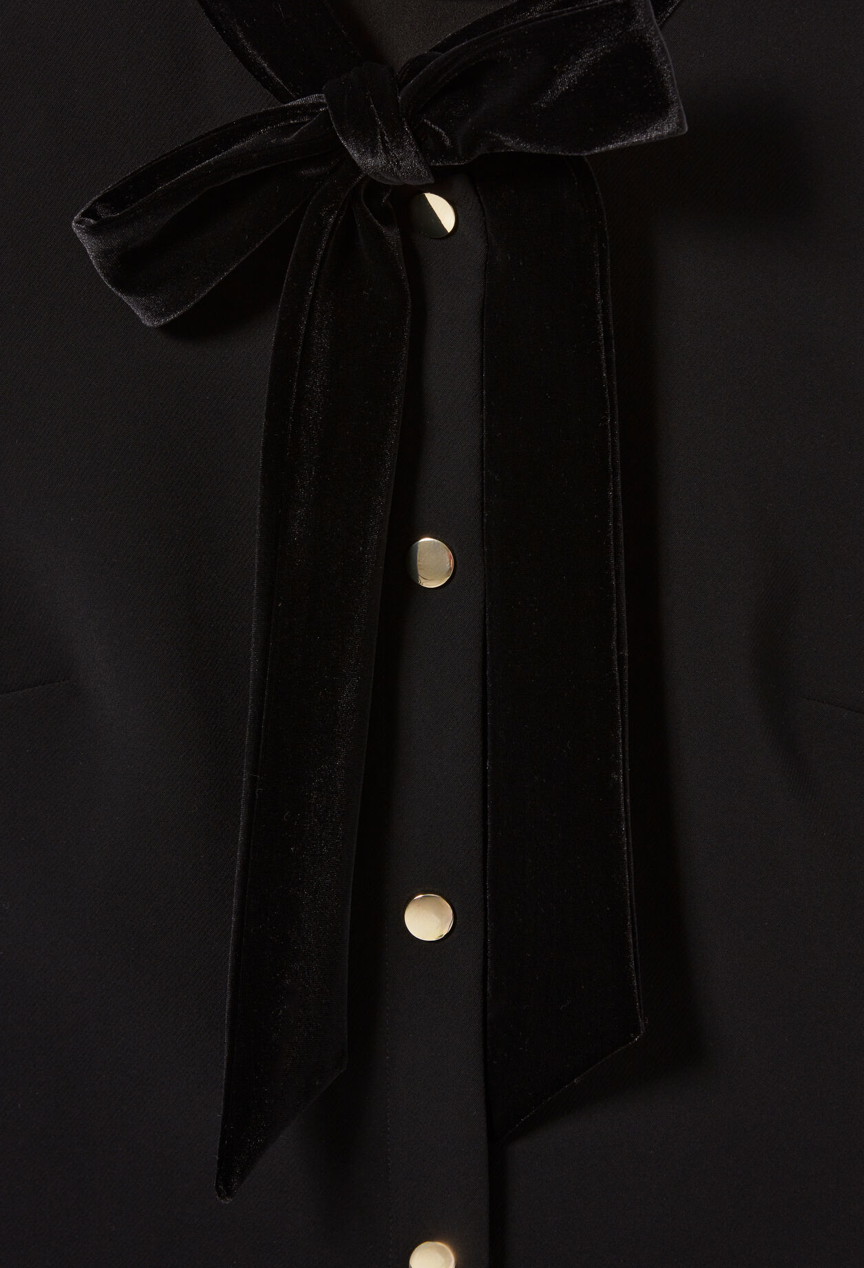 Blouse with Tie Neck