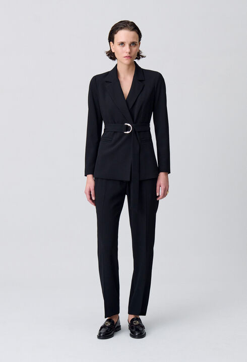 Plain tailored trousers 