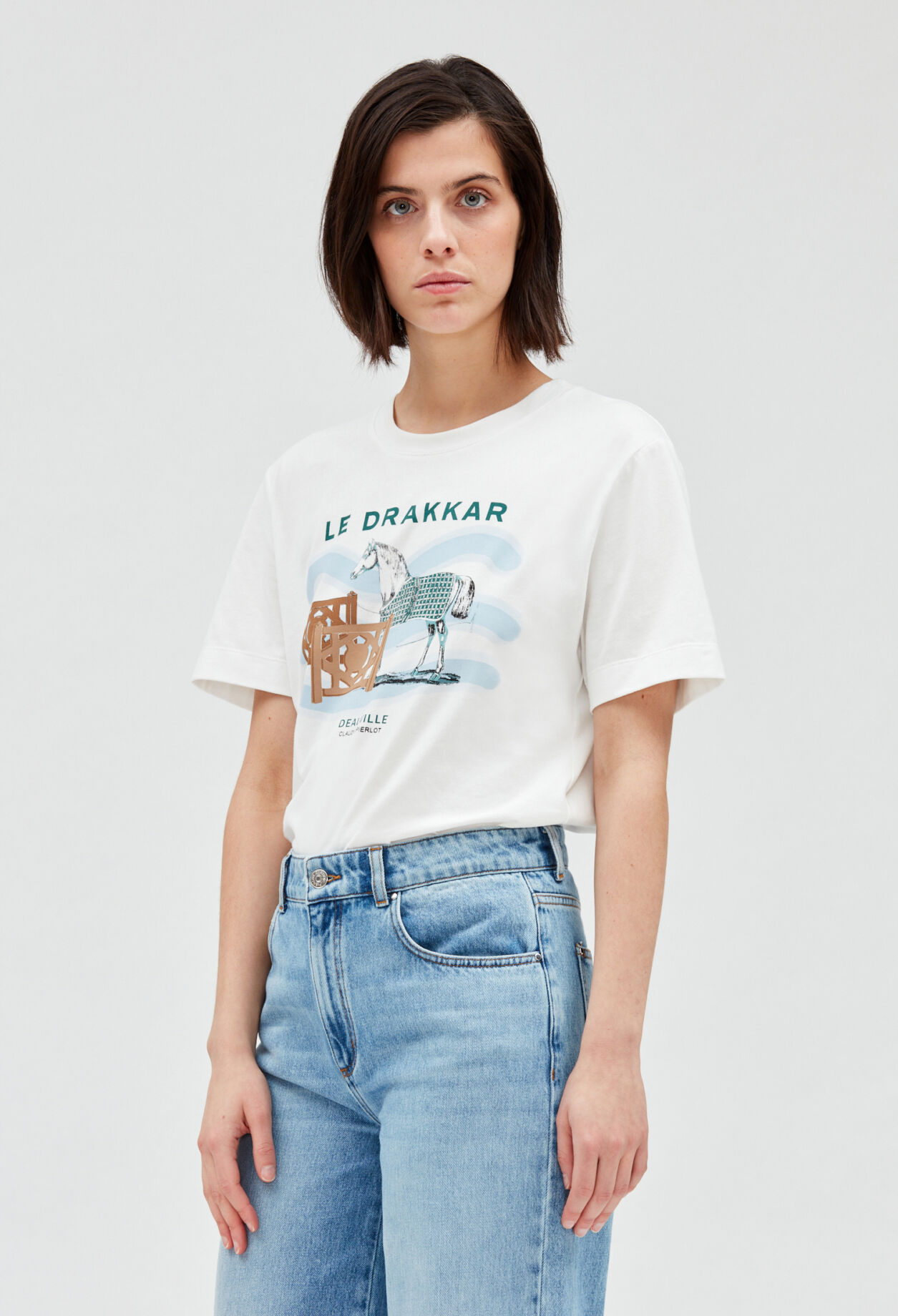 T-Shirt Le Drakkar ecru