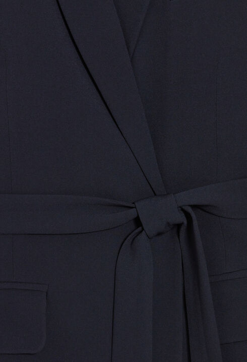 Marineblauer Blazer 