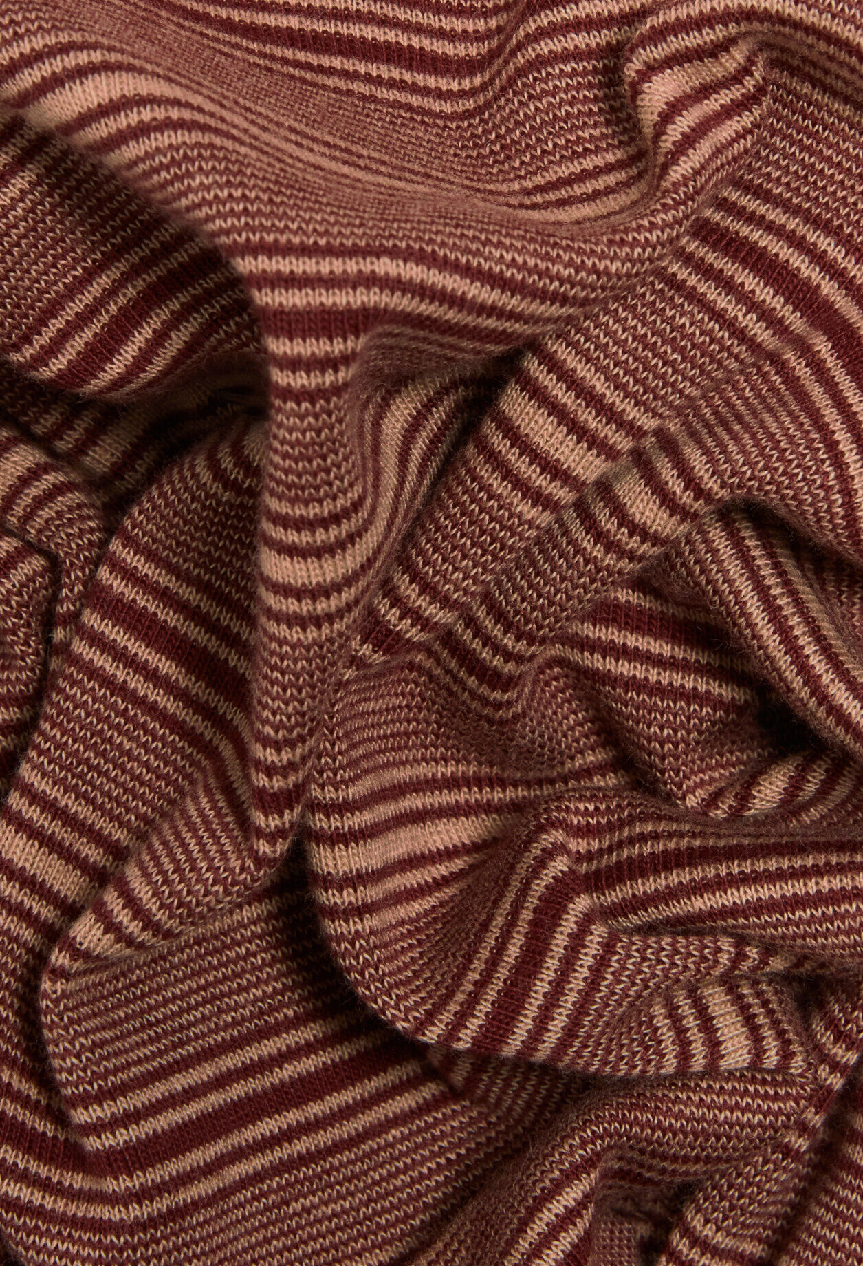 Striped brown vest top