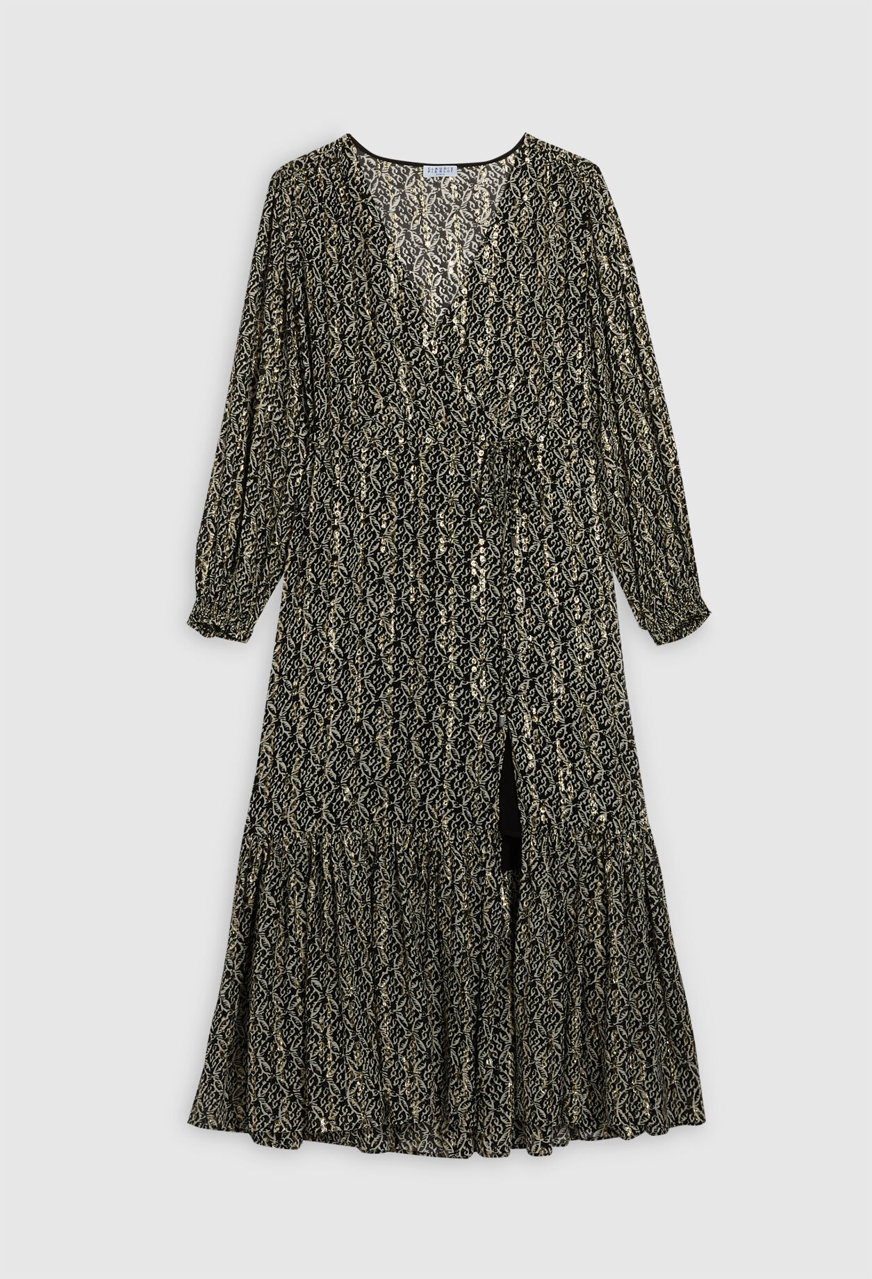 Robe midi imprimée