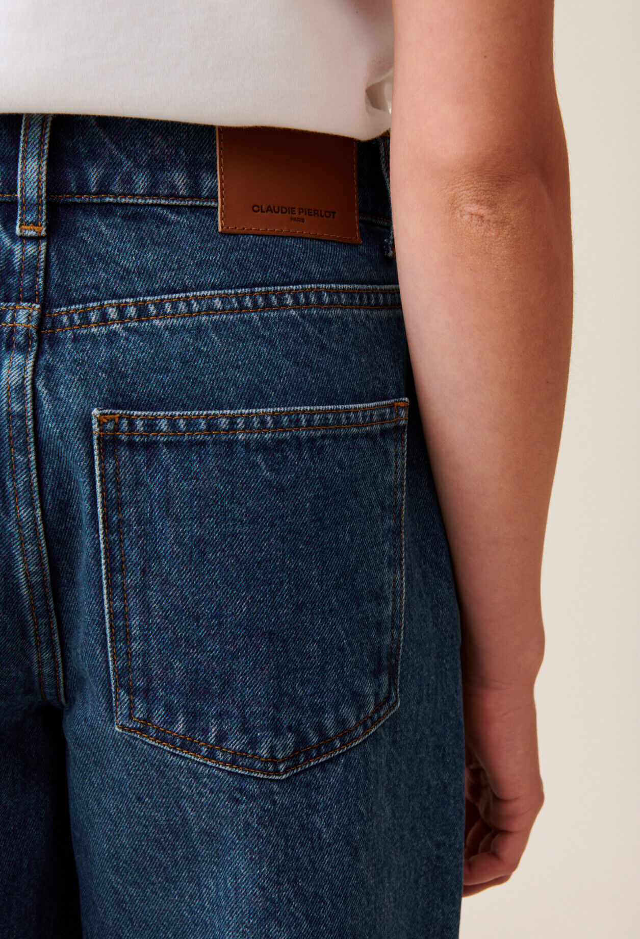 Jean Michel baggy denim foncé