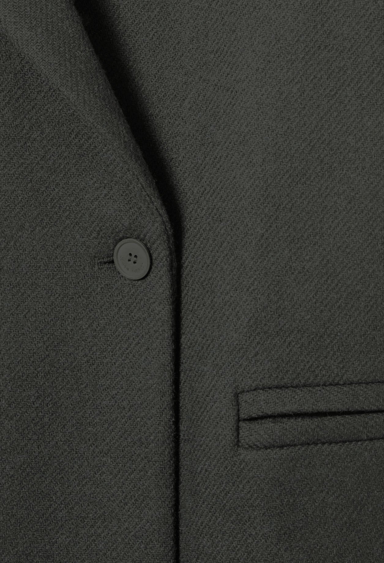 Manteau mi-long tailleur gris