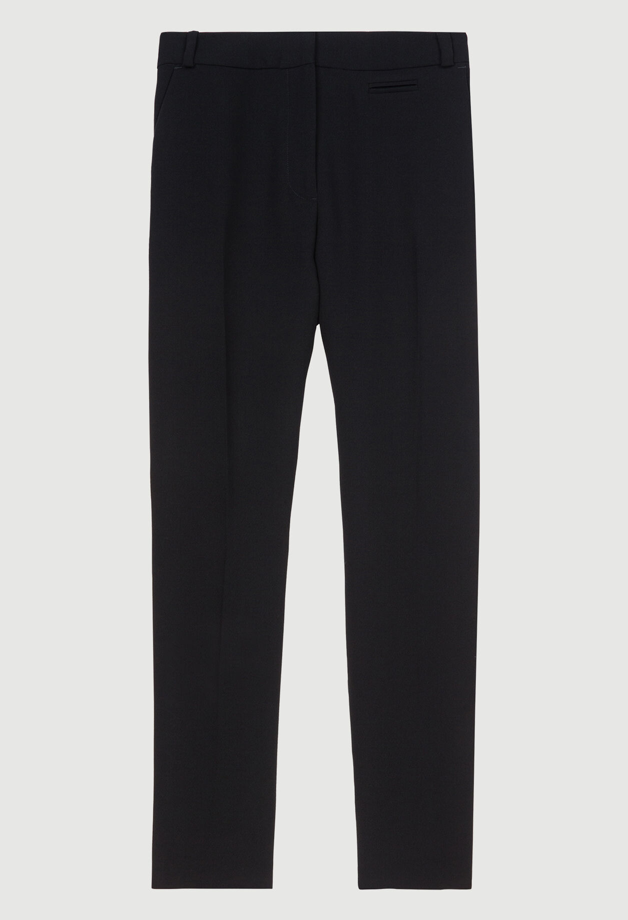 Pantalon de tailleur à coupe carotte