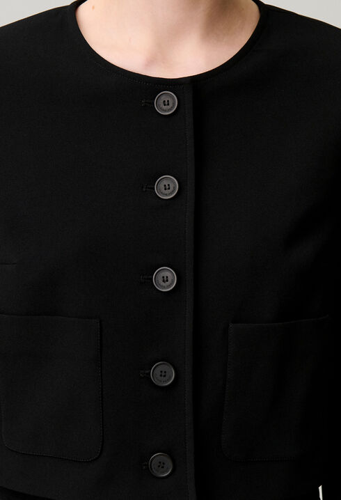 Veste col rond