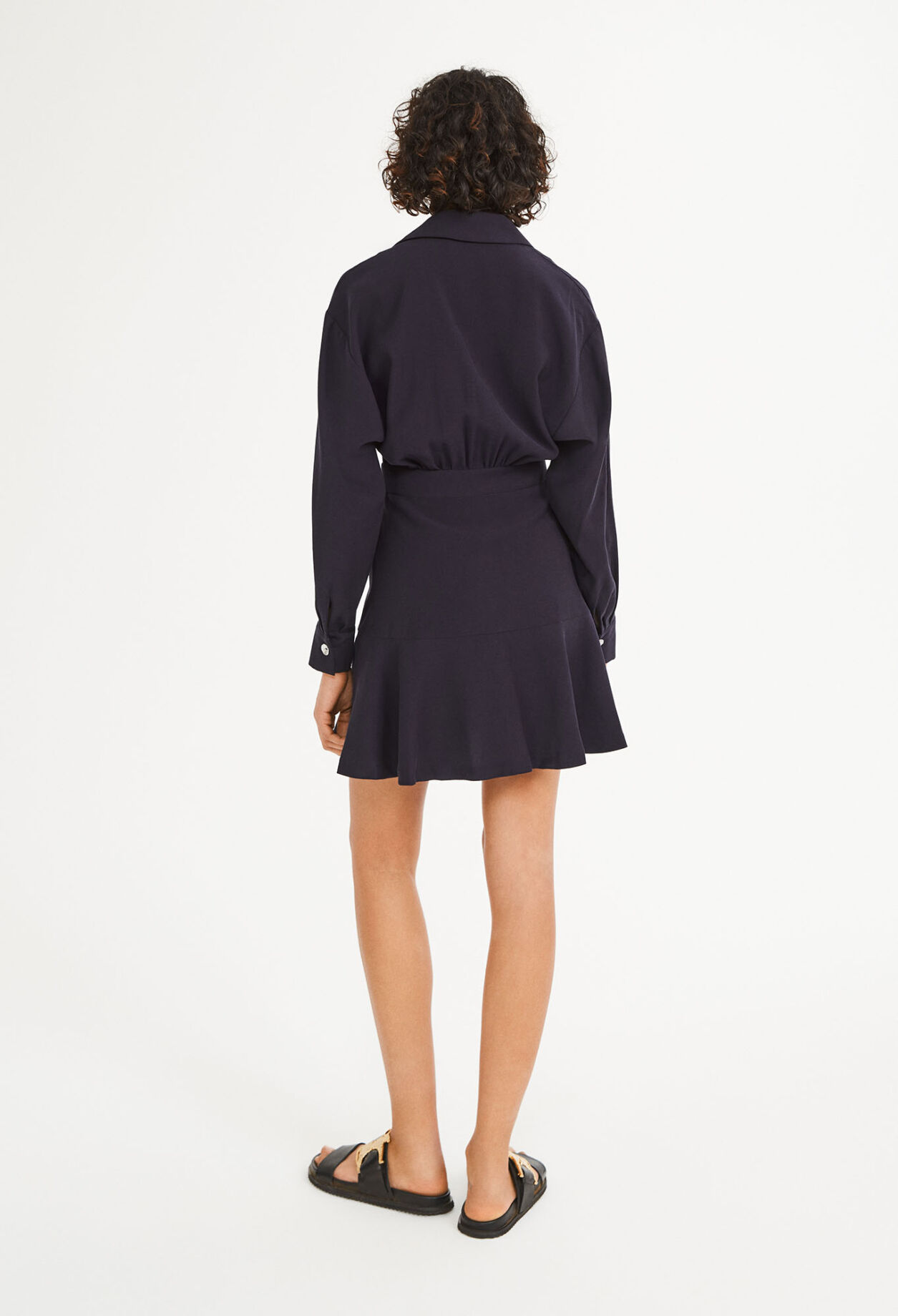 Robe col tailleur