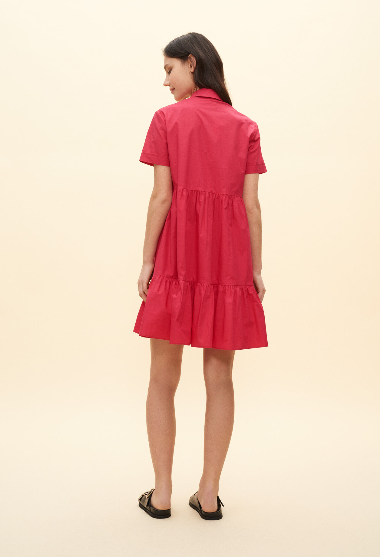 Robe polo évasée
