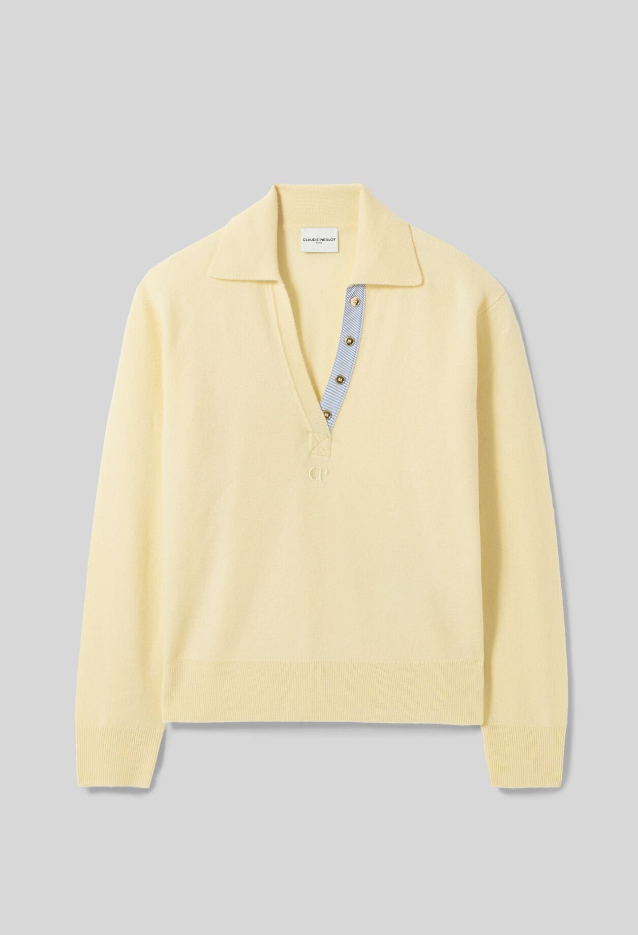 Wool Polo Jumper