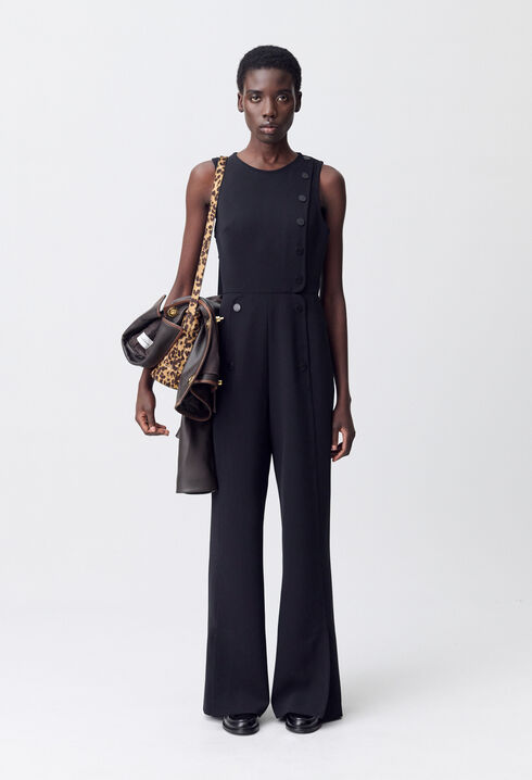 Sleeveless Long Jumpsuit