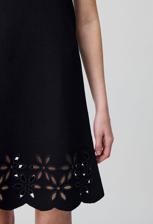 Kurzes Kleid aus Feinstrick