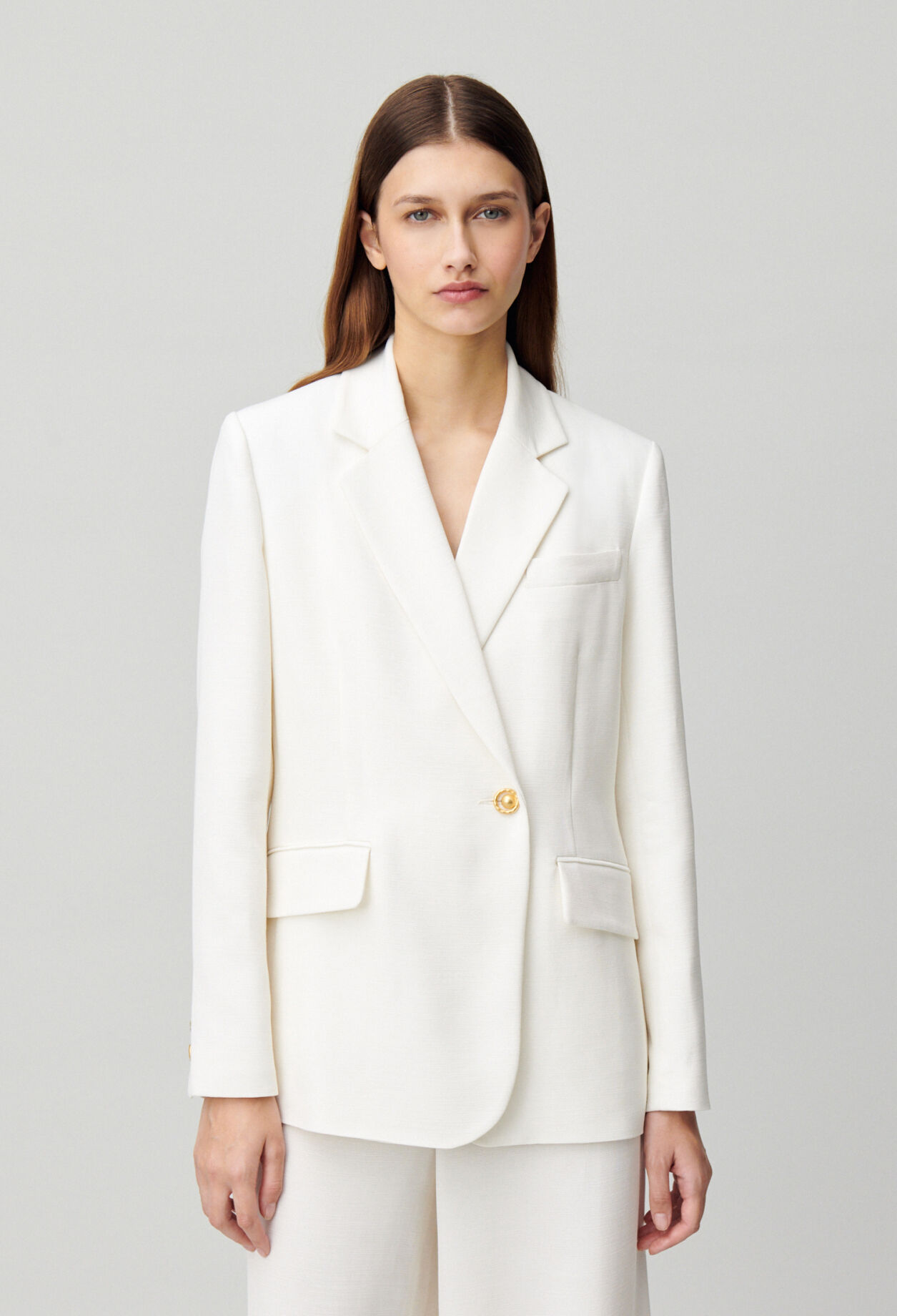 Veste tailleur boutonnée