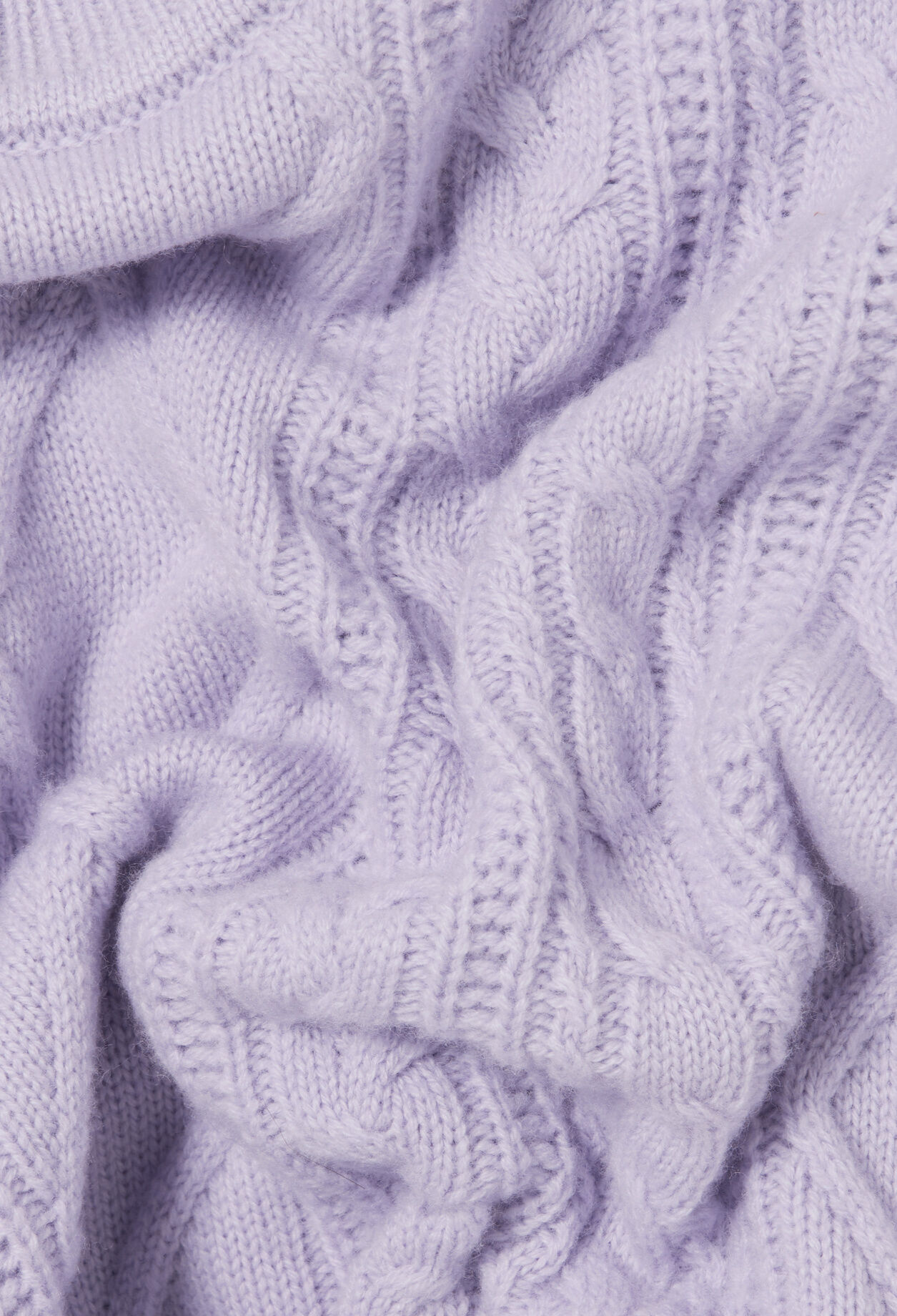 Oversized jacquard jumper