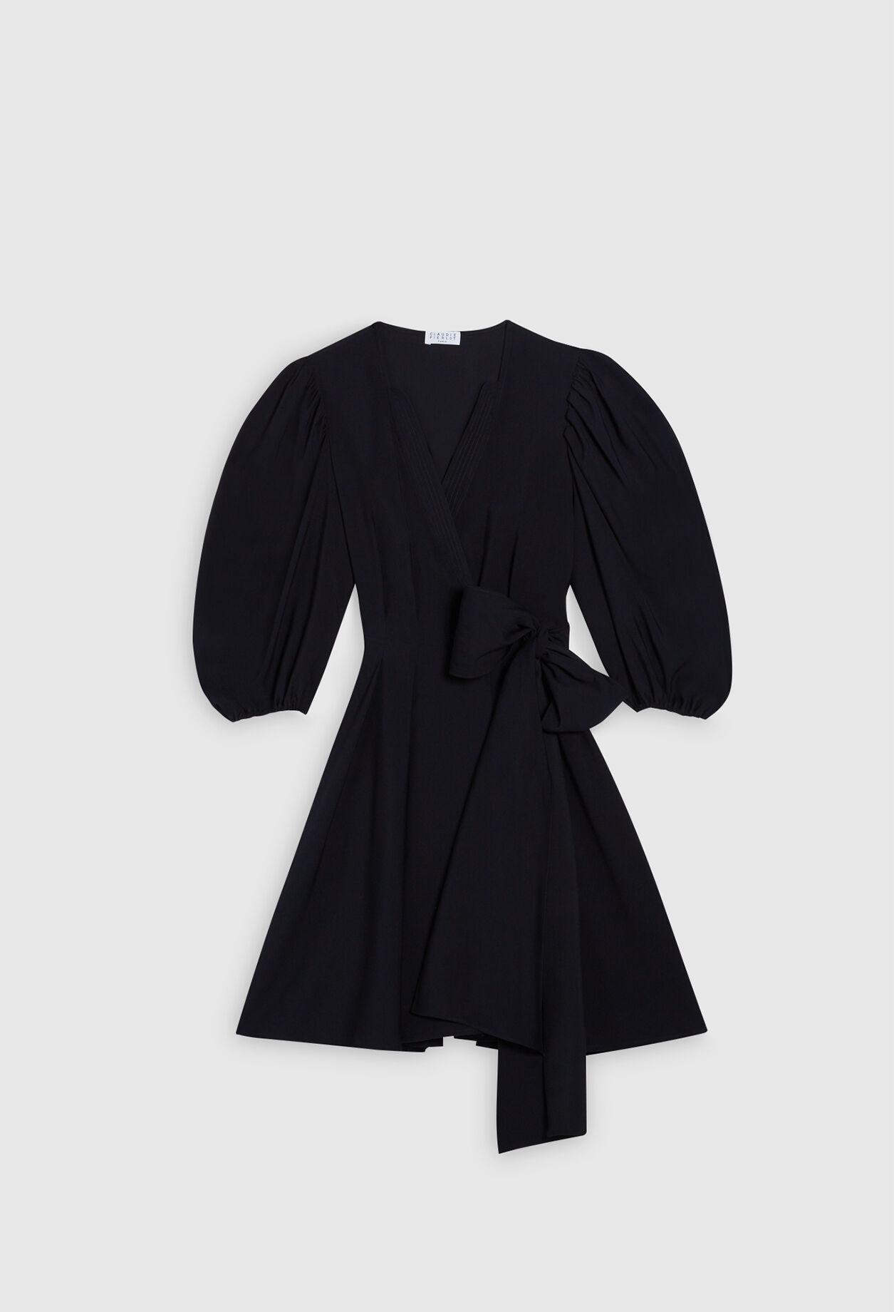 Robe porte-feuille marine