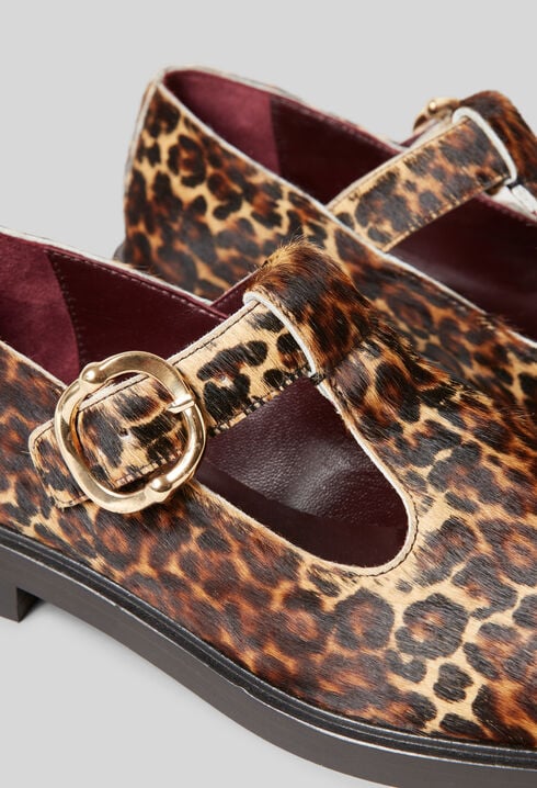 Babyschuhe Leder Leopardenmuster