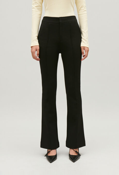 Black suit trousers