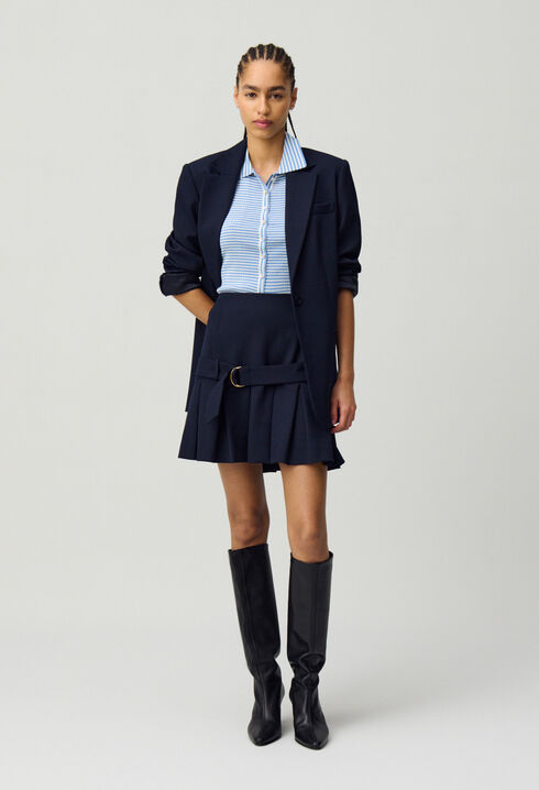 Jupe courte tailleur
