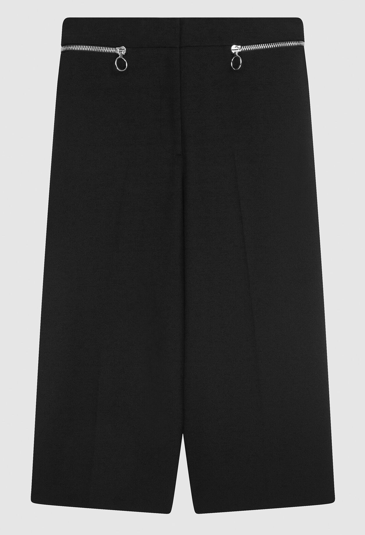 Black divided skirt