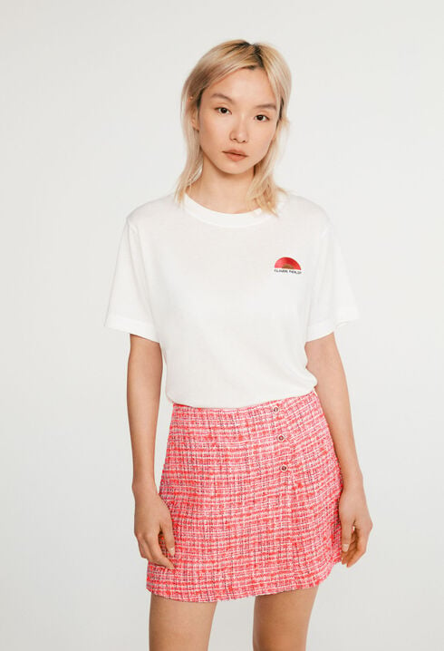 Embroidered  T-shirt