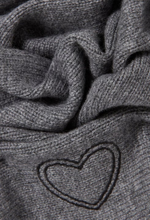 Wool and cashmere scarf
