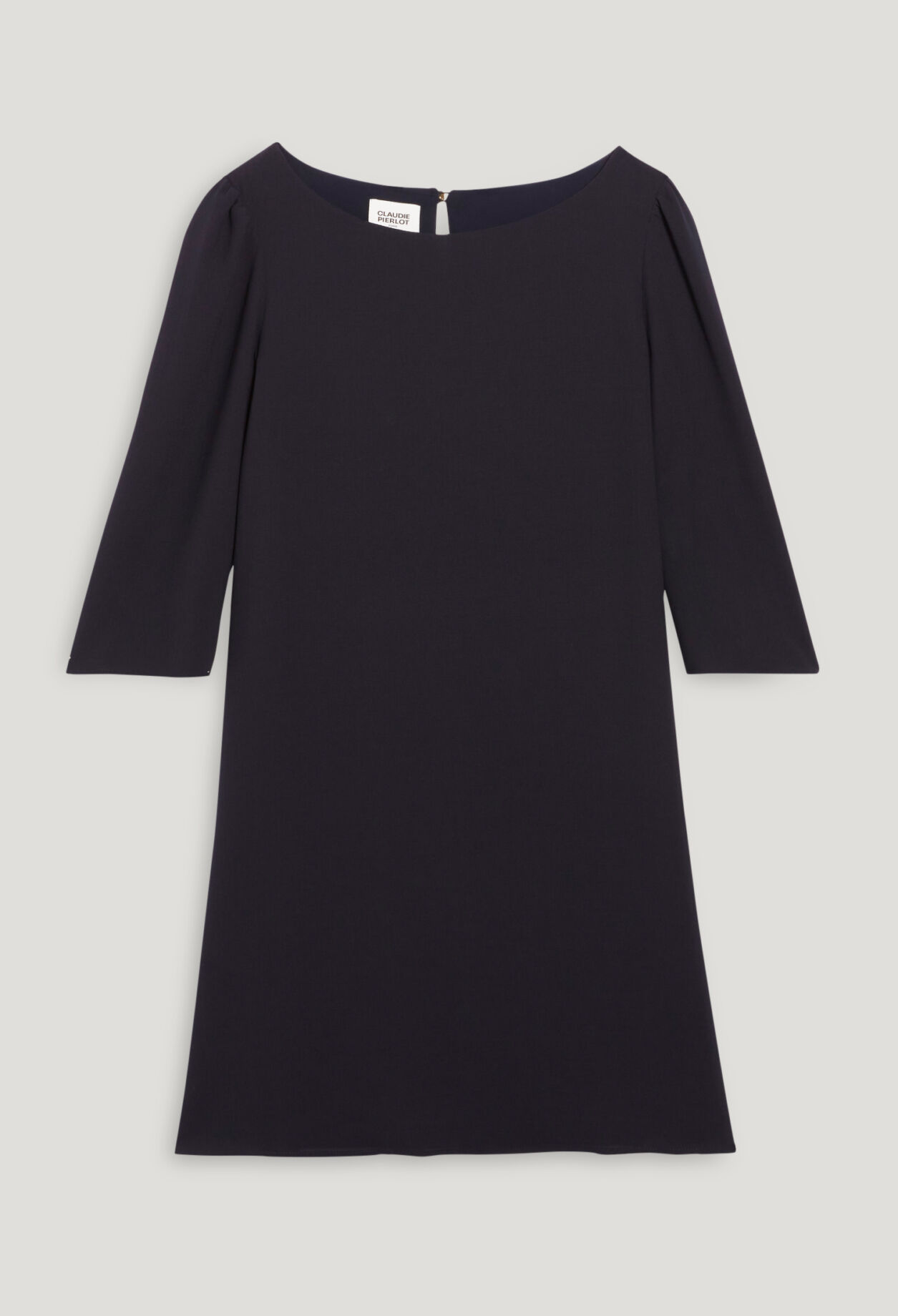 White rififi dress