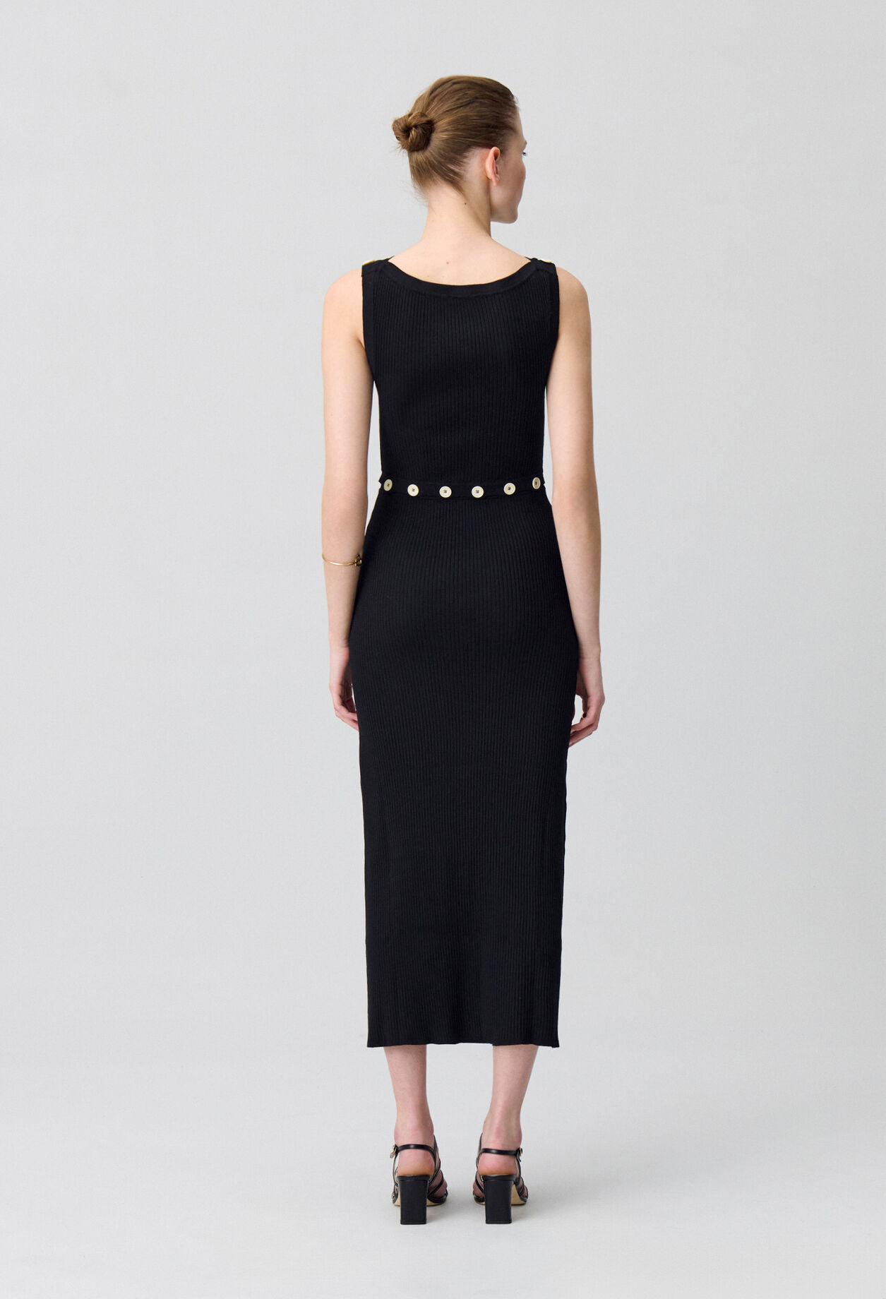 Mid-length knitted dress
