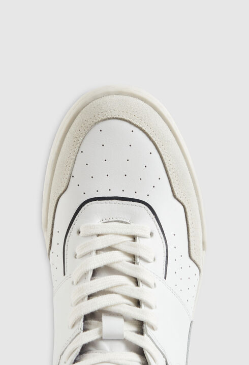 Baskets montantes blanches