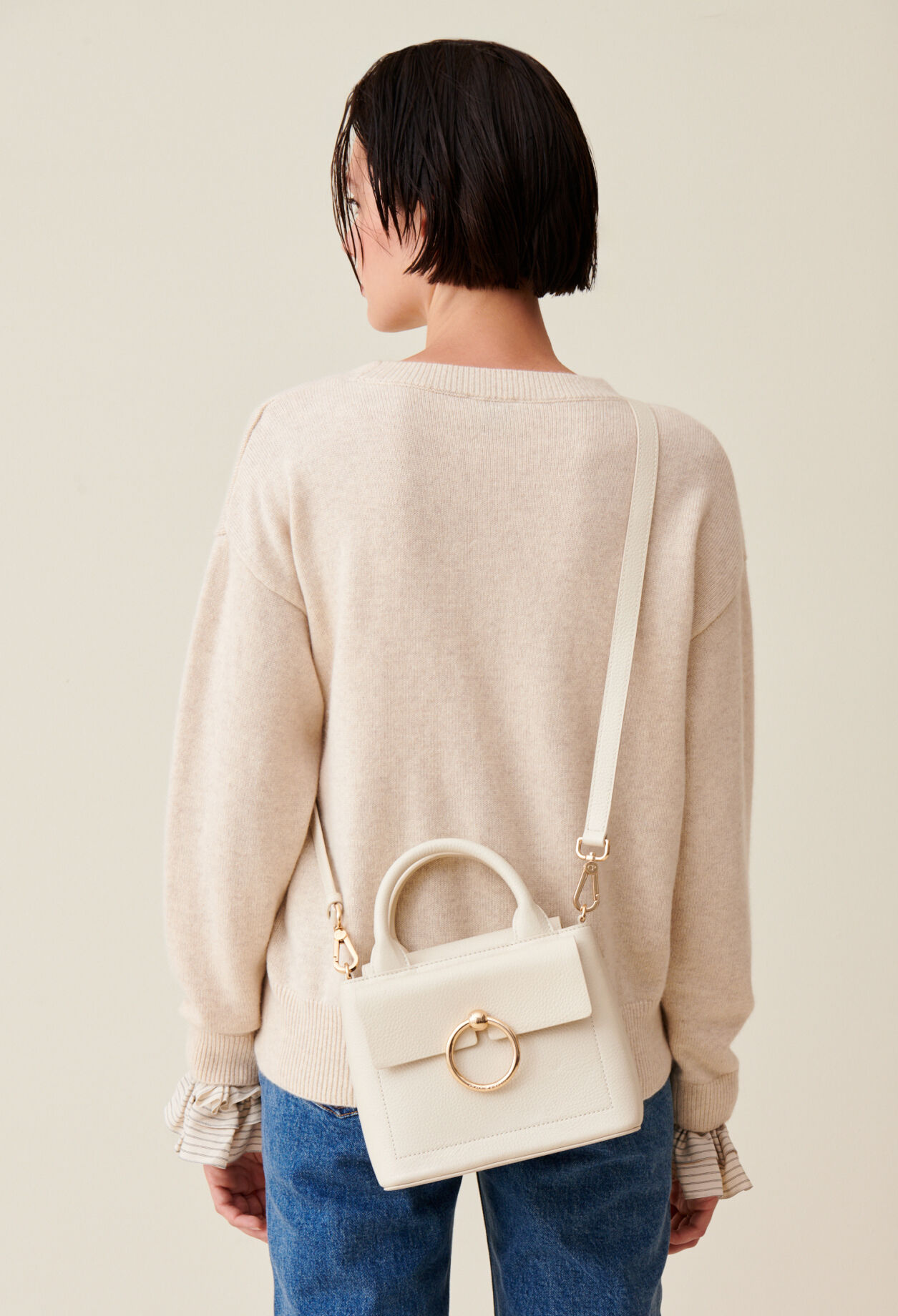 Anouck mini Lederhandtasche