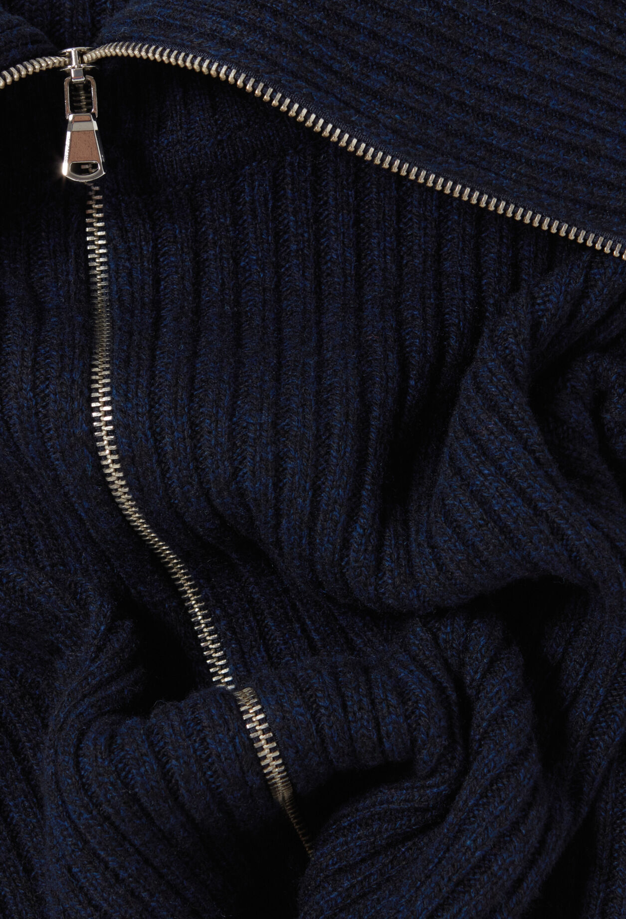 Strickpullover mit Truckerkragen