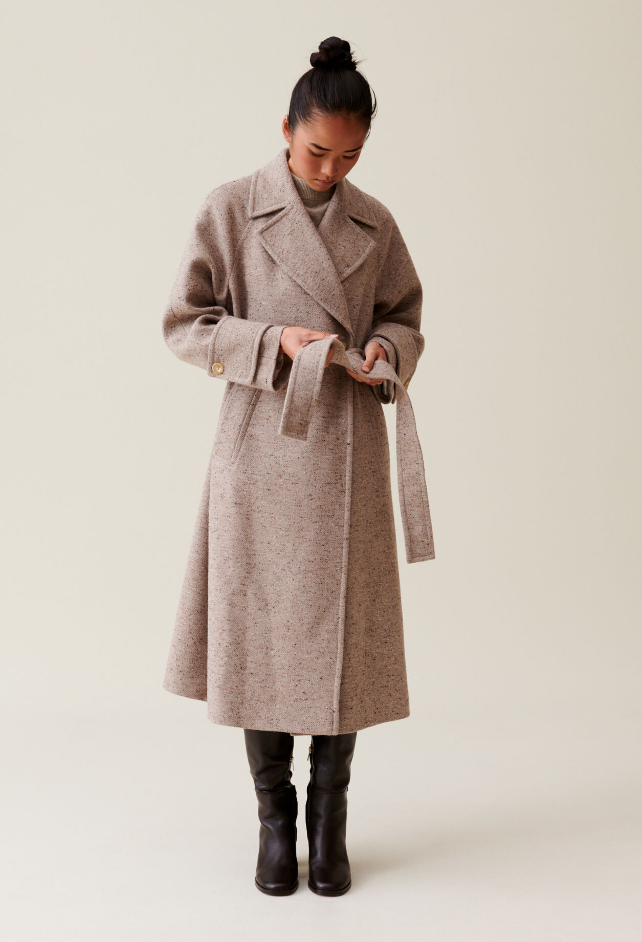 7/8-Trenchcoat-Stil