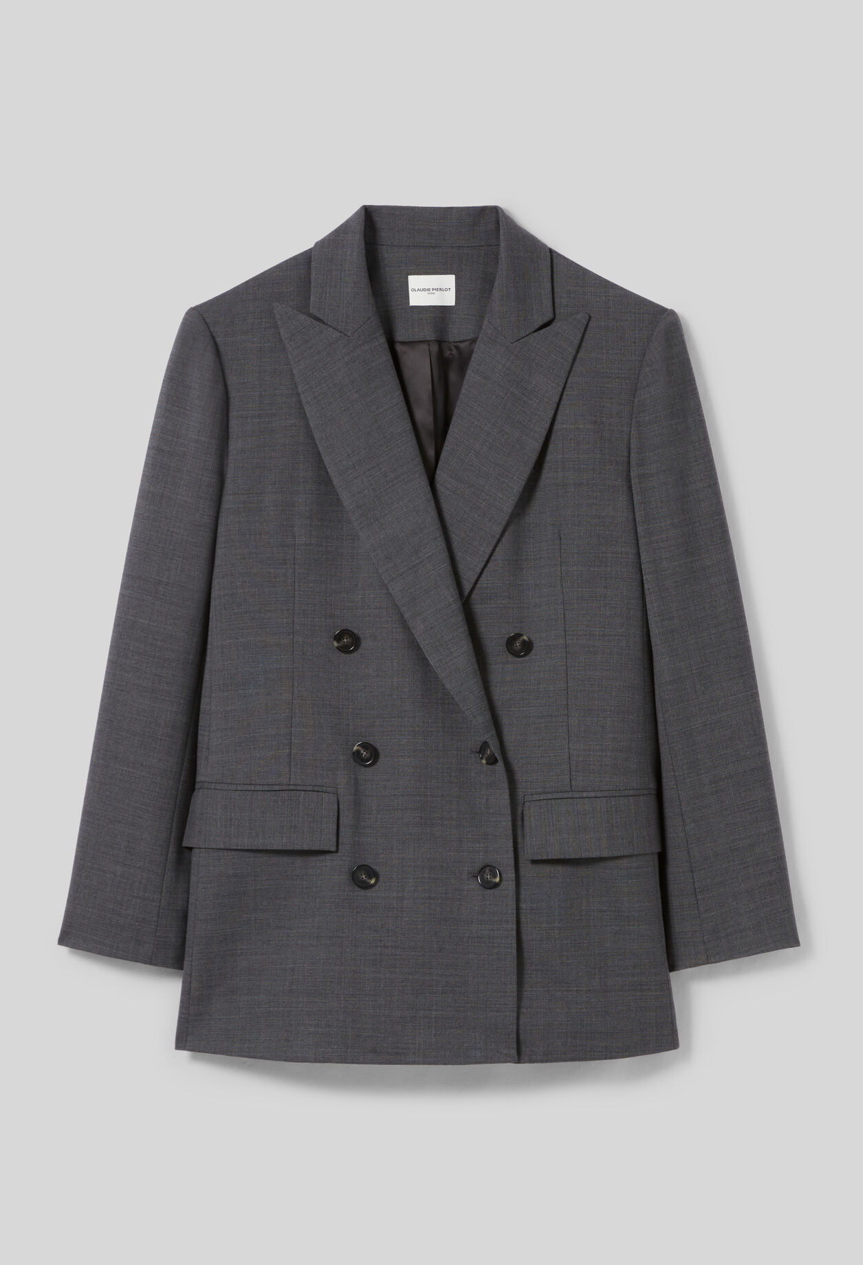 Double-Breasted Tailored Blazer