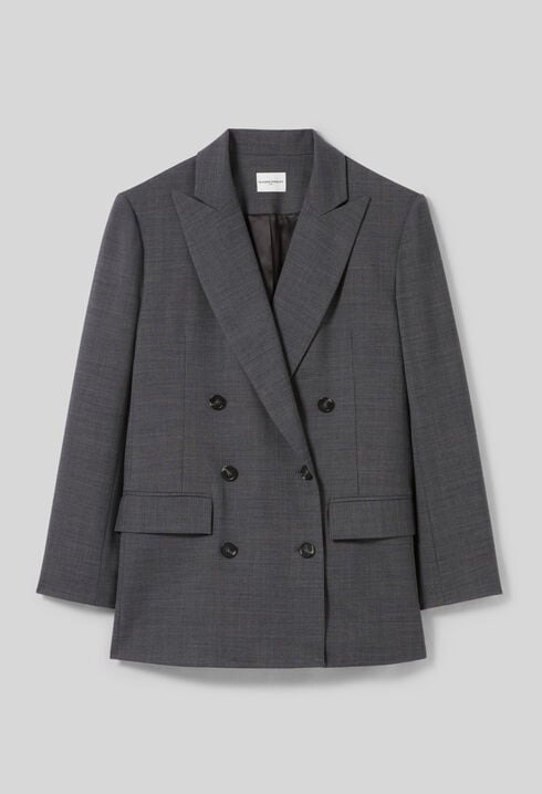 Double-Breasted Tailored Blazer
