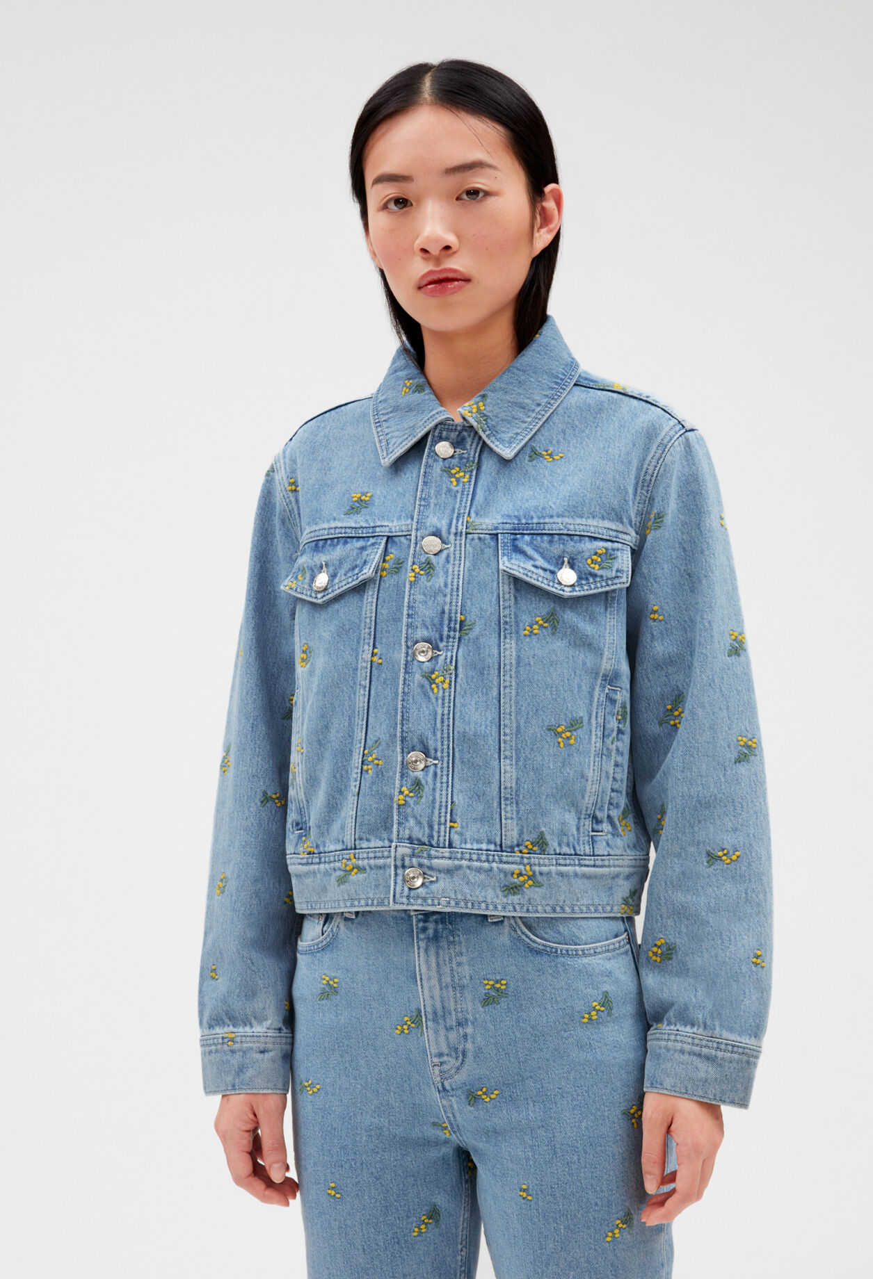 Claudie pierlot veste jean discount