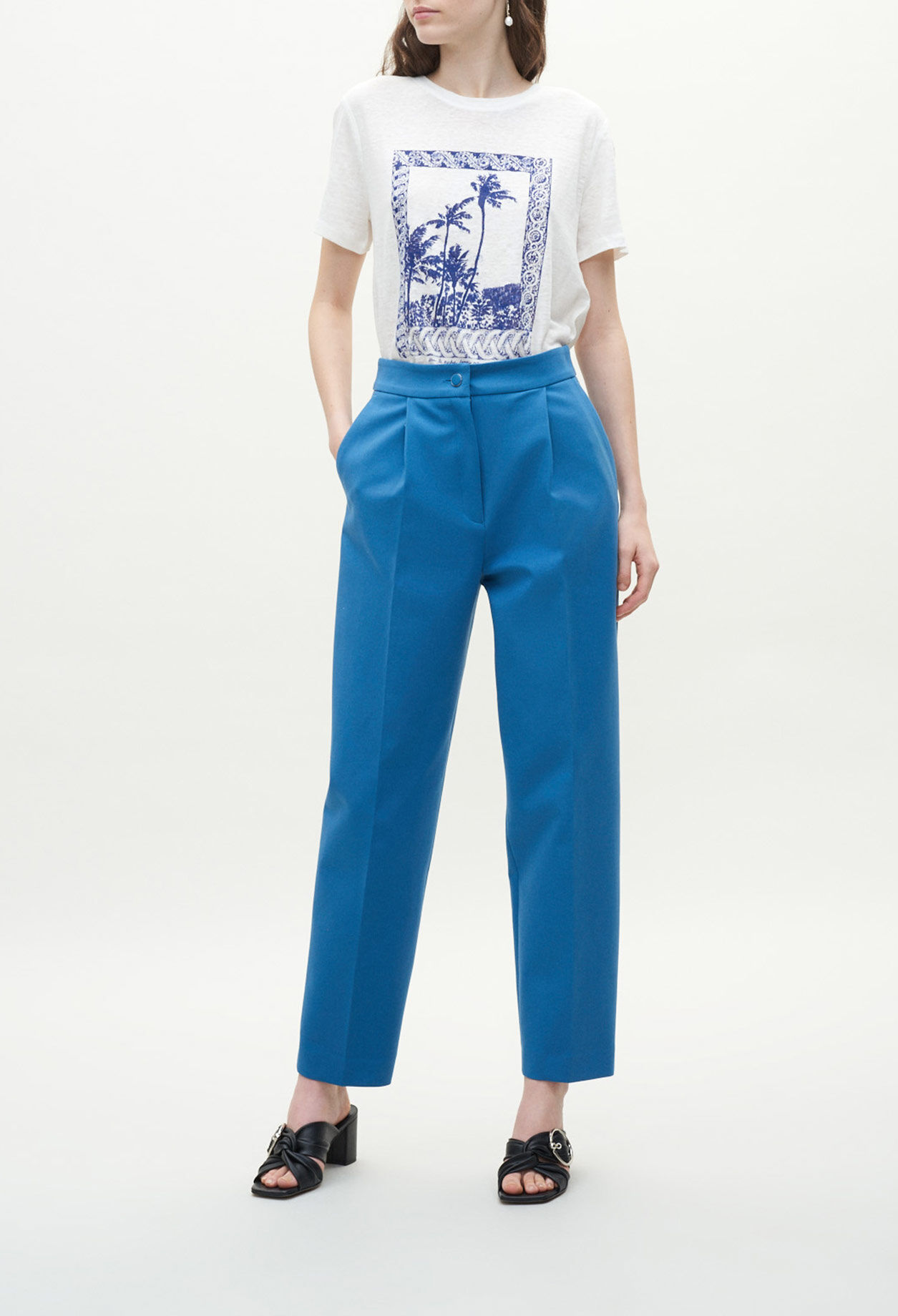 Pantalon à pinces