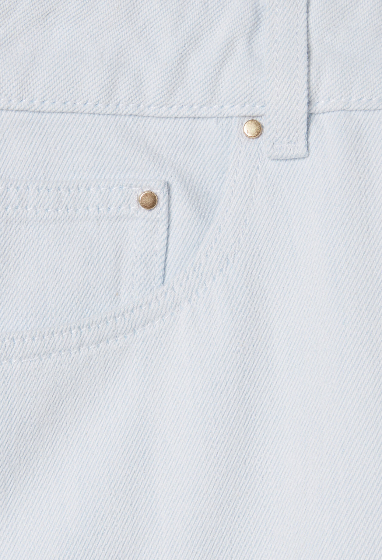 Jupe denim courte à plis