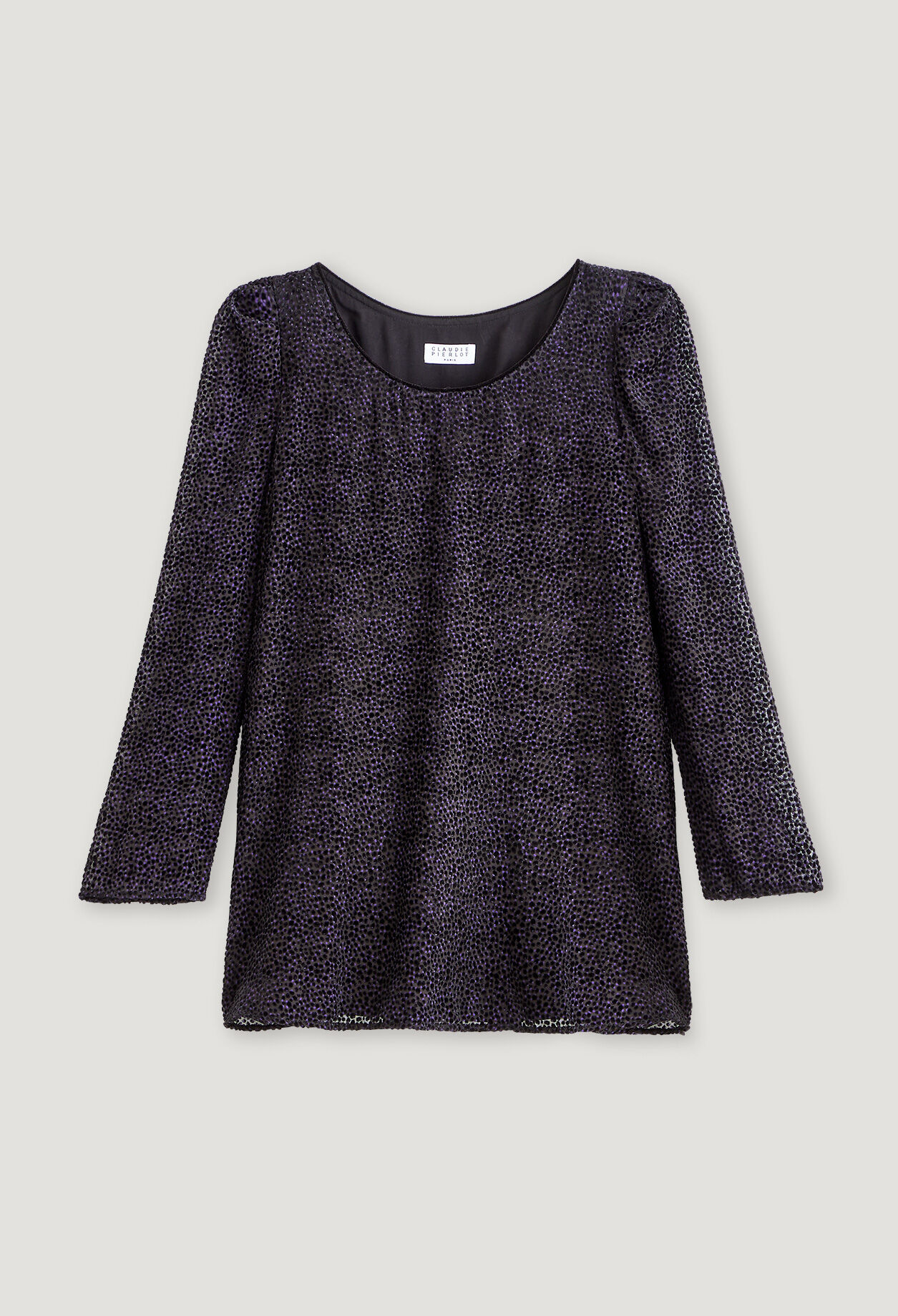 Gesprenkeltes Top