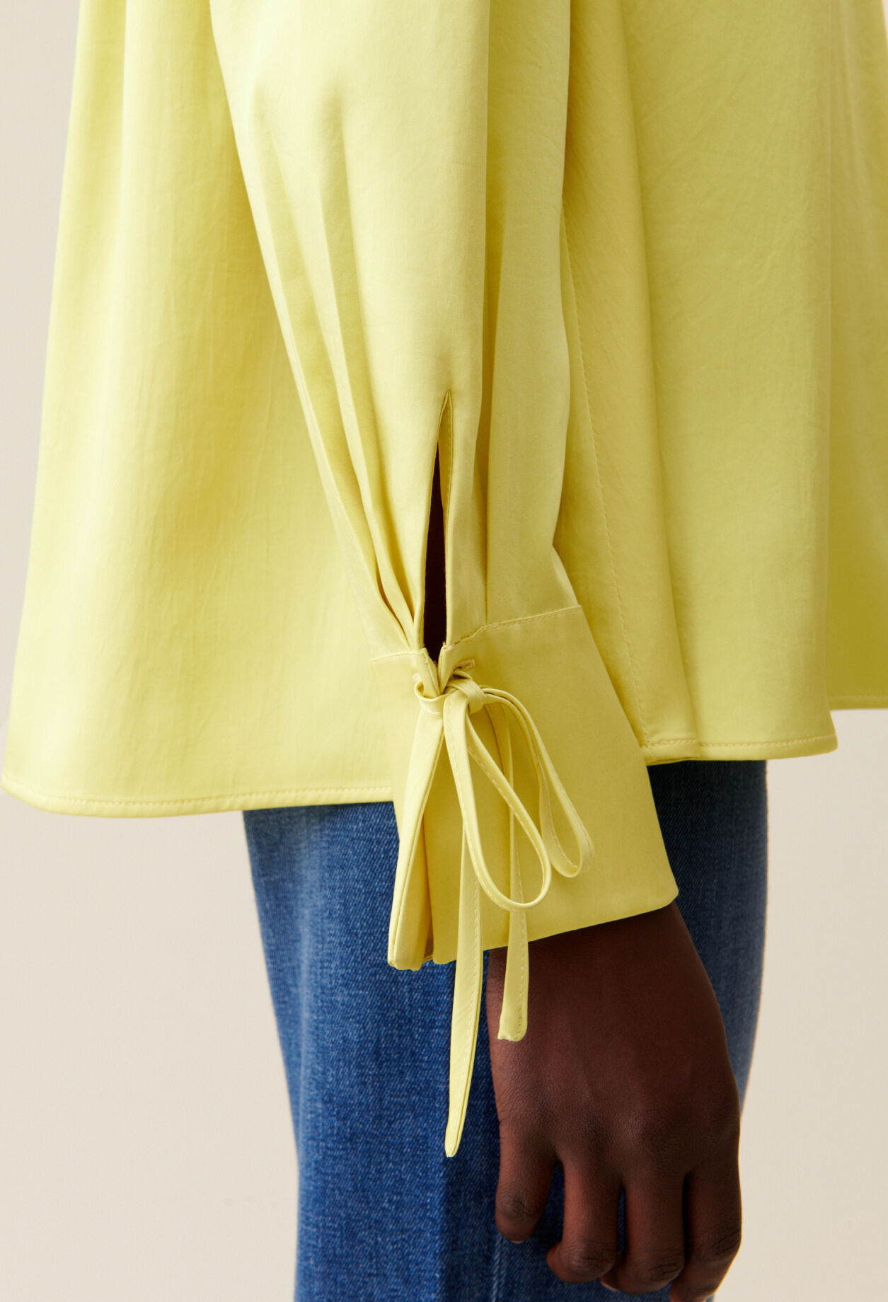 Blouse fluide col ouvert
