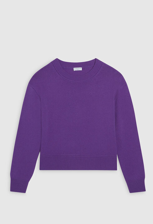 Purple pullover