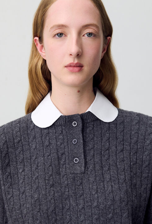 Peter Pan Collar Sweater