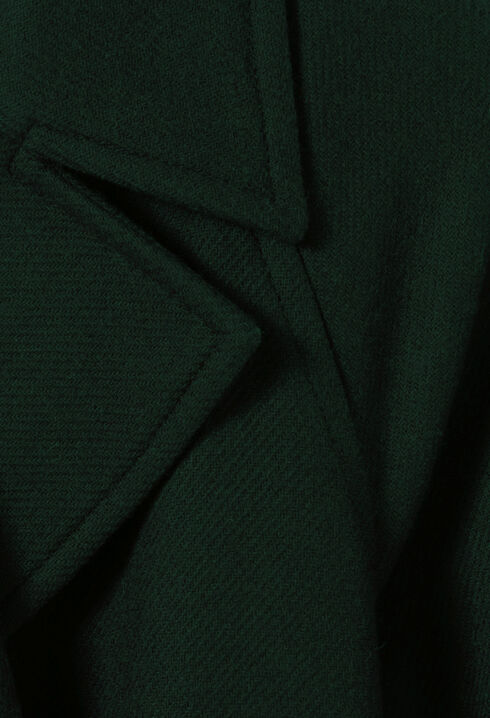 Manteau long esprit trench vert