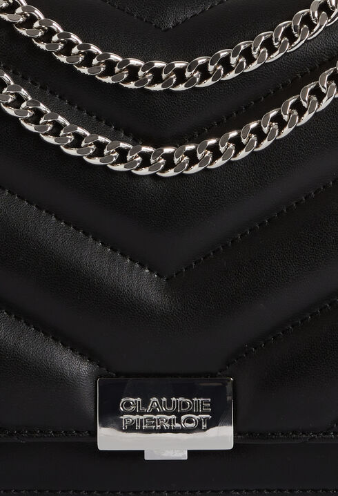 Angeli herringbone leather bag